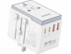 Dudao USB adaptér Dudao A65Pro 65W cestovní adaptér EU / ...