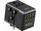 Dudao USB adaptér Dudao A65Pro 65W cestovní adaptér EU / ...