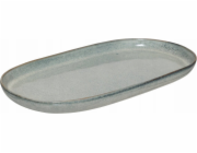 Secret de Gourmet Podlouhlý talíř z kameniny TERRE, 21 x 37 cm