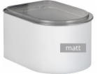 Wesco Kovová nádoba 1,0 l LOFT bílá MATT Wesco