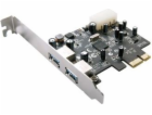 Longshine Řadič PCIe x1 - 2x USB 3.0 (LCS-6380)