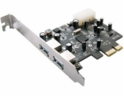 Longshine Řadič PCIe x1 - 2x USB 3.0 (LCS-6380)