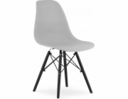 Leobert Židle OSAKA šedé / černé nohy x 2