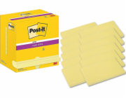 Post-it Samolepicí bločky Super Sticky 76x127mm (655-12SSCY) žluté (12x90)