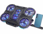 Rampage Chladicí podložka PROTE R6 10-17 RGB, nastavitelná