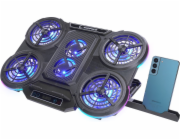 Rampage Chladicí podložka PROTE R6 10-17 RGB, nastavitelná