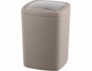 Wenko Odpadkový koš BARCELONA koupelnový odpadkový koš, hnědý, WENKO