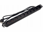 Alantec prodlužovací lišta 19 230V - 10 zásuvek (typ E - ...