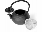 KingHoff Litinová konvice 1l s filtrem a hrnky KINGHOFF KH-1846