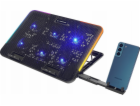 Rampage Chladicí podložka Sixpower R9 15.6, RGB, nastavit...