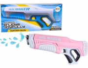 LeanToys Automatická vodní pistole růžová 350 ml