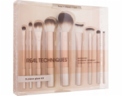 Real Techniques Sada štětců na make-up na obličej REAL TECHNIQUES_SET Au Naturale, 9 kusů.