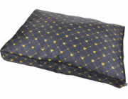 Homea Polštář CHIC pro psy a kočky, 80 x 60 x 8 cm, tmavě modrý s potiskem