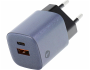 ForCell Nabíječka FORCELL F-ENERGY GaN VT-31 síťová nabíječka typu C + USB A PD QC4.0 3A 33W šedá