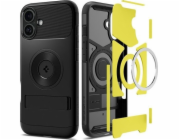 Spigen Pouzdro Slim Armor Mag pro iPhone 16 MagSafe černé/černé ACS08227