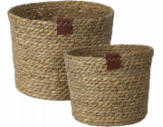 Home Styling Collection Úložné koše z kolekce bytového stylingu, přírodní barva, 2 kusy