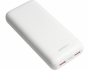 Adidas Powerbanka 4kom.pl VEGER powerbanka 20 000 mAh PD QC3.0 2A 20W L20S (VP2039PD / W2039PD) bílá