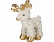 Home Styling Collection Vánoční dekorace Kolekce bytového stylingu Plyšová vánoční dekorace, jelen, 40 cm