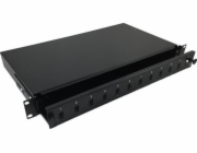 Alantec Optický panel 12xSC Sim 1U černý