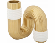 Ferretti Váza ve tvaru vlny z polyresinu, výška 13 cm