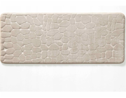 Douceur d`Interieur Podlouhlá koupelnová předložka s reliéfním vzorem, 50 x 120 cm