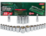 Rockforce KRÁTKÉ OBJÍMKY ROCKFORCE 6ÚHLÉ. 22 ks.1/2 10-32mm/VLOŽKA/POLICE