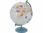 Atmosphera Atmosférický glóbus pro děti se zvířaty, 20 cm