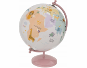 Atmosphera Atmosférický glóbus pro děti se zvířaty, 20 cm