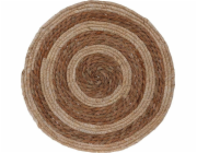 Home Styling Collection Kolekce bytového stylingu Přírodní prostírání na stůl, kuchyňská podložka na talíře a příbory, kulaté, 38 cm