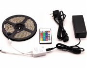 ECOLIGHT2 LED pásek Ecolight EC79406 Sada LED pásků 5050 5m s RGB ovladačem a 12V napájením