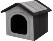 Hobbydog R1 INARIIN PES SVĚTLE ŠEDÝ S ČERNOU