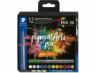 Staedtler STAEDTLER MultiInk pigmentové umělecké štětcové...