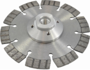 Klingspor Segmentový diamantový kotouč Klingspor 125 mm x 2,4 mm x 22,2 mm DT612UT s odsazením/pro podřezávání