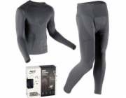 NoName Pánské termoprádlo Ragnar Nils mikina kalhoty btz0060 šedá velikost XXL/XXXL