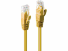 Lindy patchkabel Cat6 U/UTP žlutý 5,00 m (48065)
