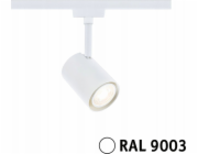 Paulmann Bodové svítidlo URail LUX DIM GU10 max.10W bílé RAL9003 / plast