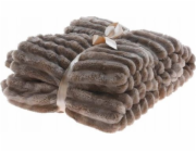 Home Styling Collection Kolekce pro domácí styling Deka RIB z žakárového flanelu, 130 x 150 cm
