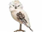 Atmosphera Figurka sovy s polyesterovým povlakem, 23 cm