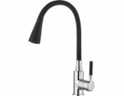 Invena Kuchyňská baterie Pogo, stojací, černá (BZ-80-L04)