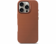Decoded Kožený zadní kryt Decoded - ochranný kožený kryt kompatibilní s MagSafe pro iPhone 16 Pro (hnědý)