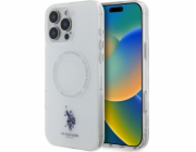 U.S. Polo Assn US Polo Assn US Polo USHMP16XHOCLDPW Pouzdro na iPhone 16 Pro Max 6.9 bílé/bílé IML kroužek MagSafe