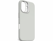 Decoded Silikonový kryt AntiMicrobial Silicone Backcover - silikonový ochranný kryt kompatibilní s MagSafe pro iPhone 16 (kamenně šedý)