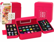 LeanToys Sada na výrobu šperků Beauty v krabičce s přívěsky a sponkami do vlasů