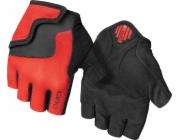 Giro Dětské rukavice GIRO BRAVO JR s krátkými prsty, zářivě červené, vel. M (obvod ruky 152-162 mm / délka ruky 160-165 mm) (NOVINKA)