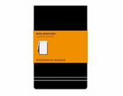 Prime Notes Moleskine P reporter, černá linkovaná měkká vazba, 9x14cm (MOQP811)