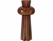 Boltze Skleněná váza z mahagonu, 25 cm