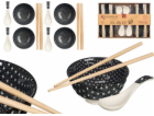 Kinvara Sada na sushi HAPPLO, miska, lžíce a hůlky x 4