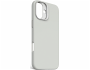 Decoded Silikonový kryt AntiMicrobial Silicone Backcover - ochranný silikonový kryt kompatibilní s MagSafe pro iPhone 16 Plus (kamenně šedý)