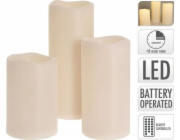 Home Styling Collection Kolekce bytového stylingu Sada LED svíček, venkovní dekorace