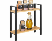 Wenko Kuchyňská police LOU, 2 úrovně, 32 x 33 x 11 cm, WENKO